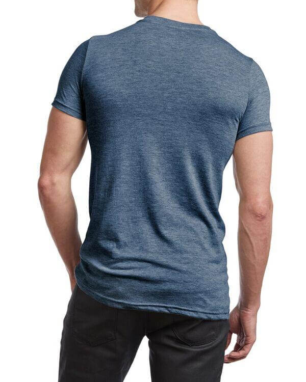 Camiseta básica de manga corta para hombre