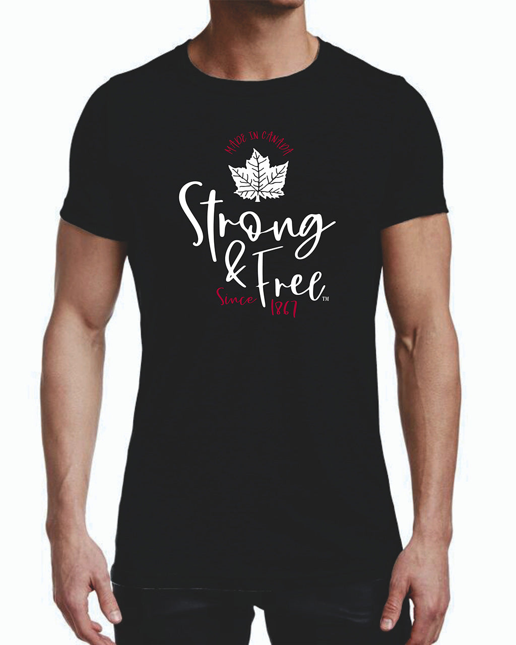 Men's Strong & Free™ T-Shirt black