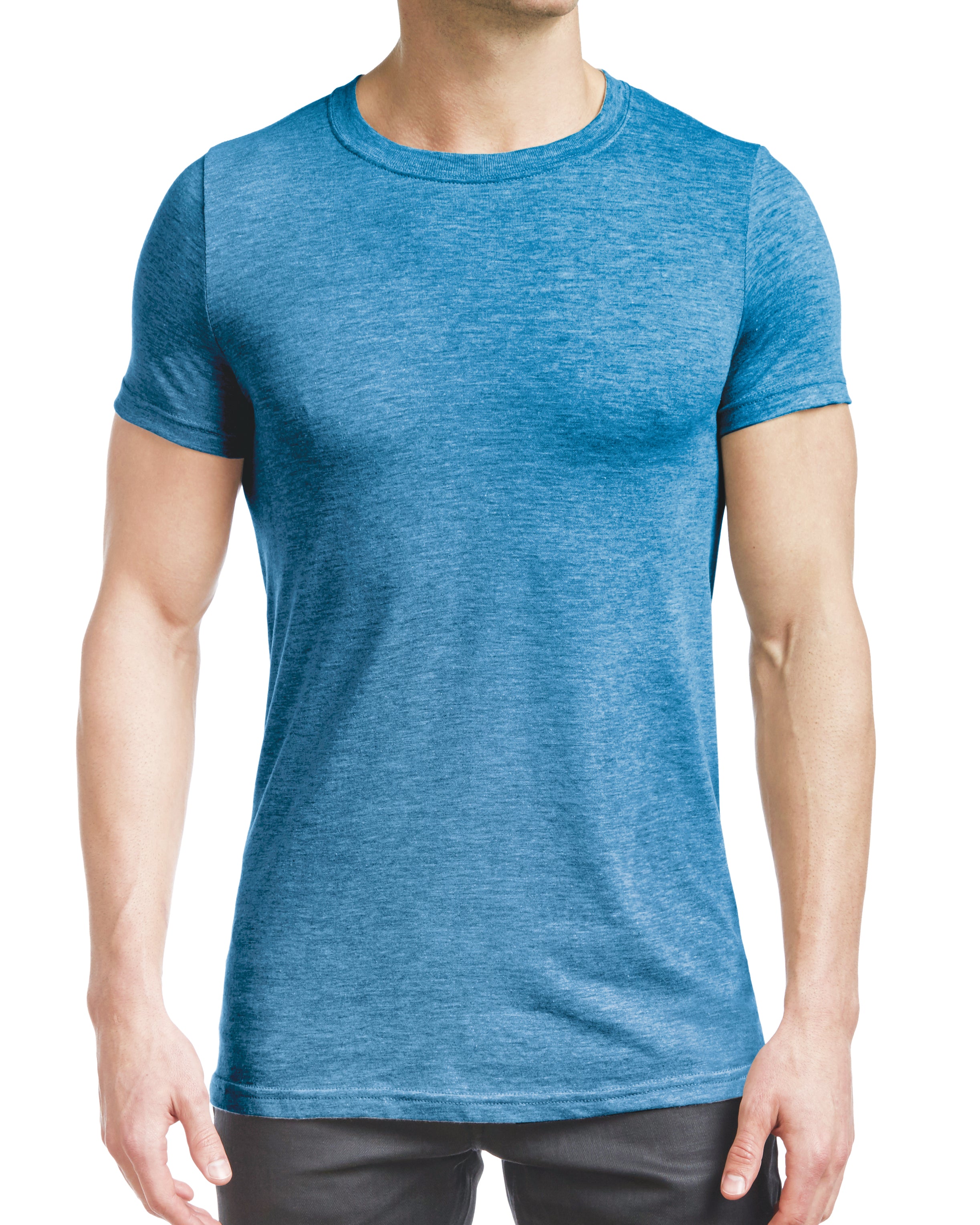 T-shirt basique à manches courtes pour hommes