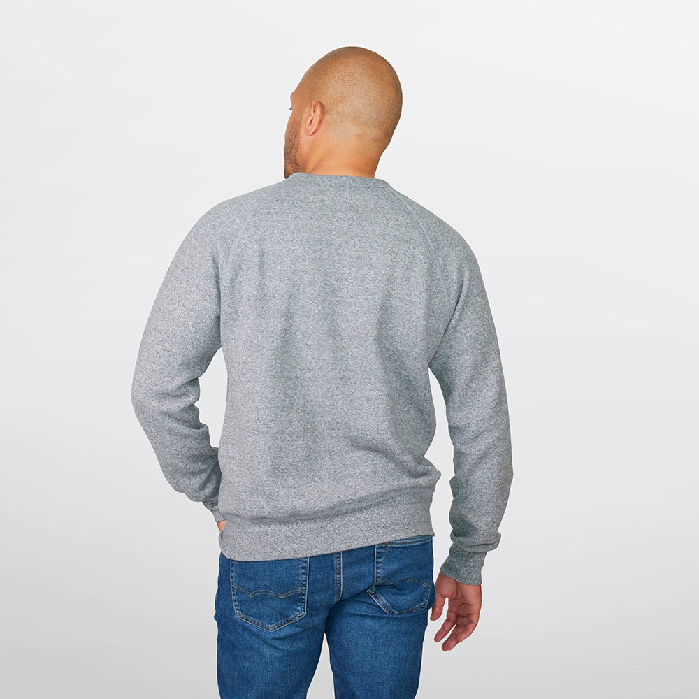 Suéter de cuello redondo Heritage Fleece para hombre