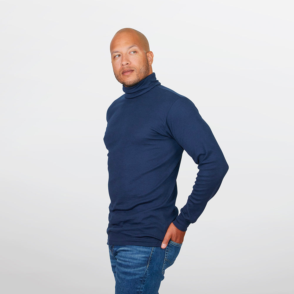 Men's Rib Turtleneck