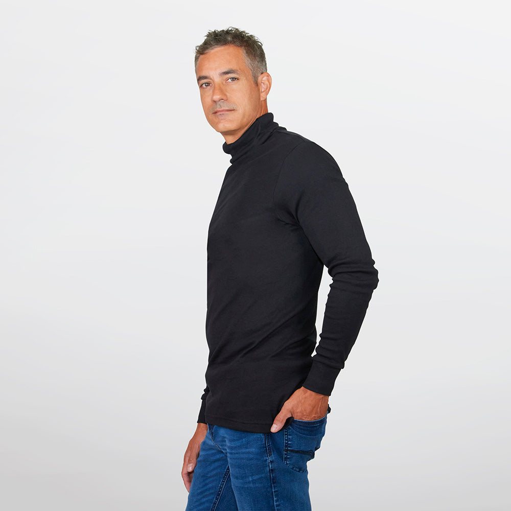 Men's Rib Turtleneck