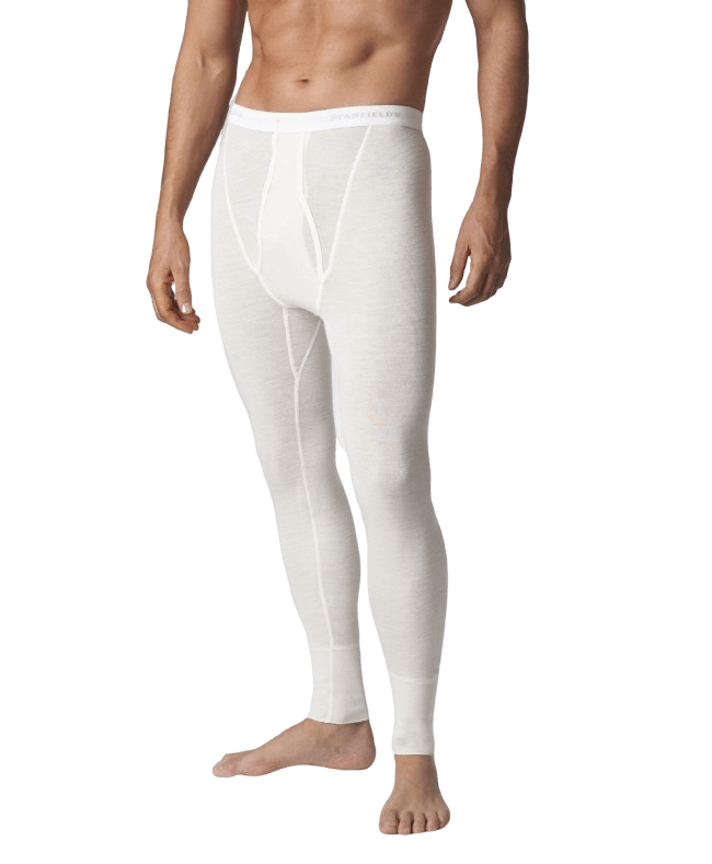 Sous-vêtement long en laine Superwash pour hommes