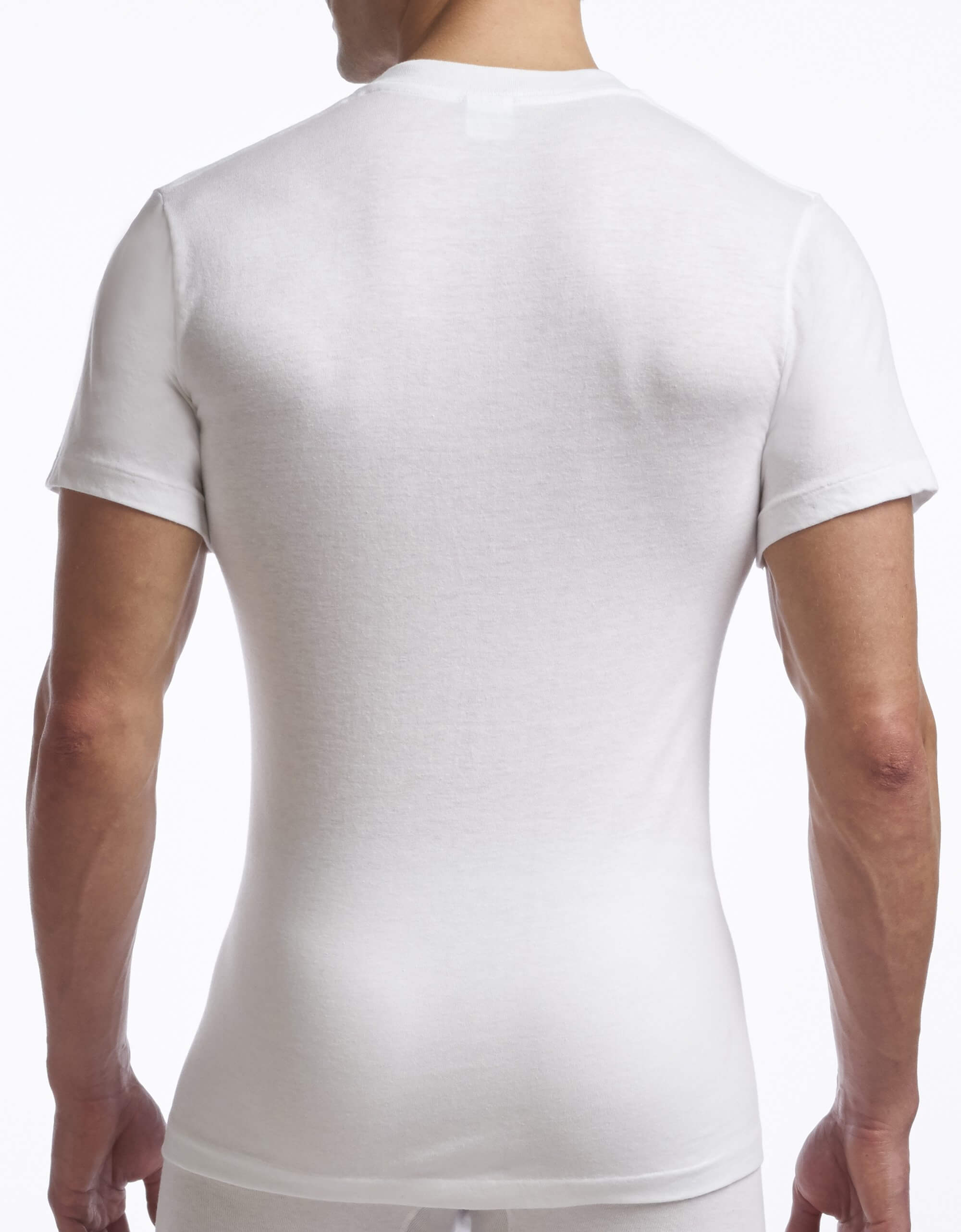 Men's Cotton Blend Crewneck T-shirt - 2 pack