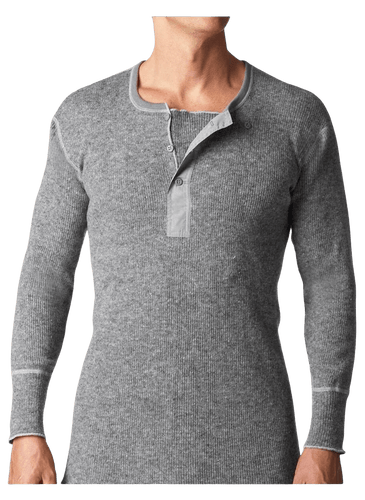 Men's Fog Off Wool Henley