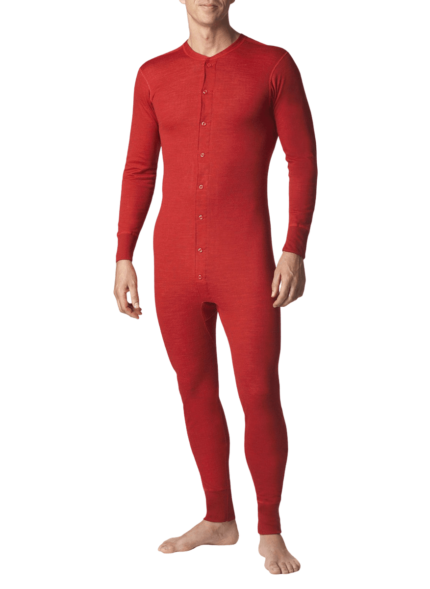 Men s Two Layer Wool Onesie