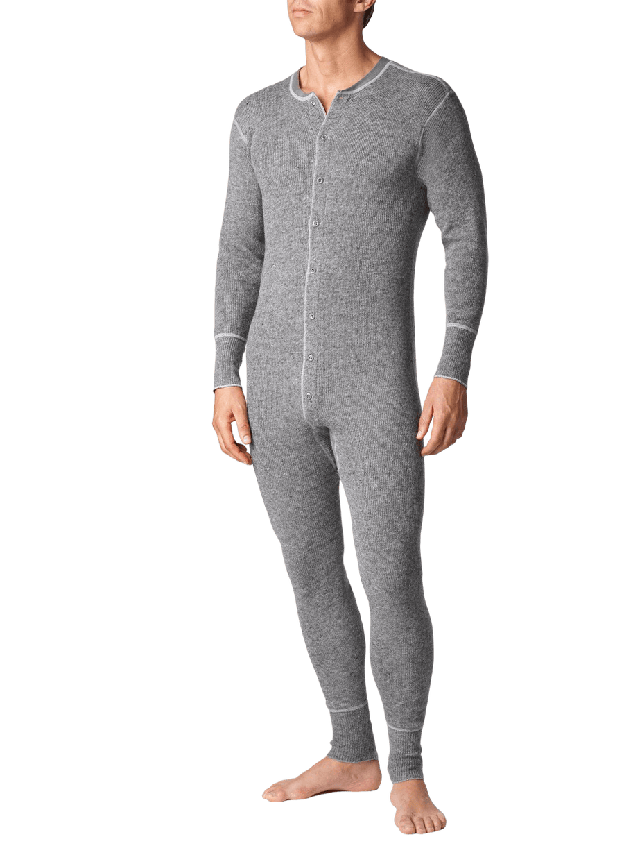 Men's Heavy Weight Wool Onesie
